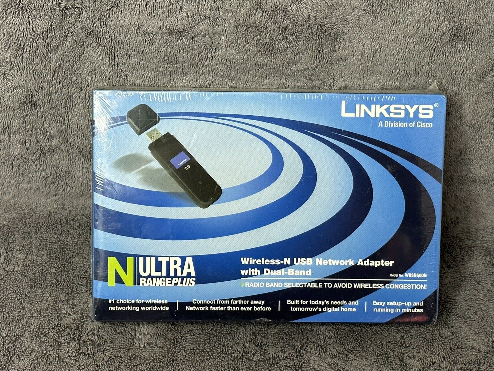 Linksys WUSB600N-CA (4260039347866) Wireless Adapter