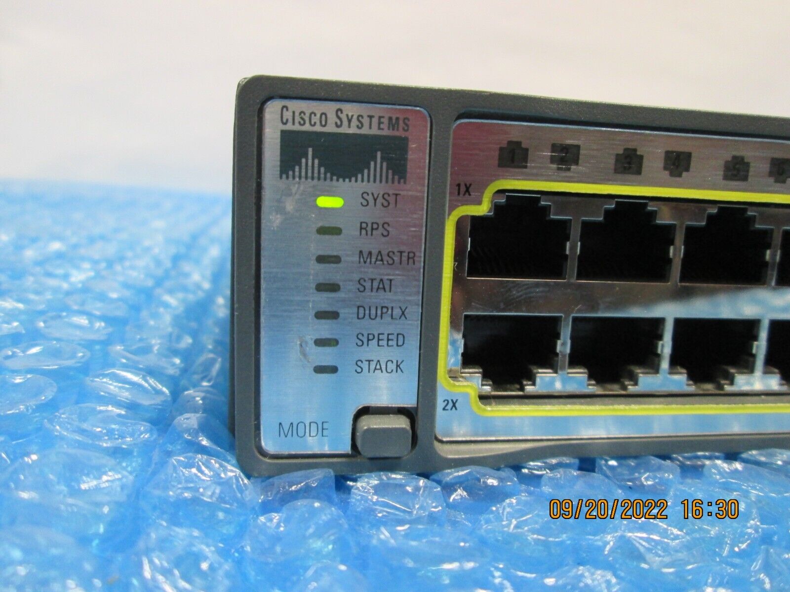 Cisco WS-C3750G-48TS-S 48-Port Gigabit Ethernet Switch WS-C3750G-48TS-S 