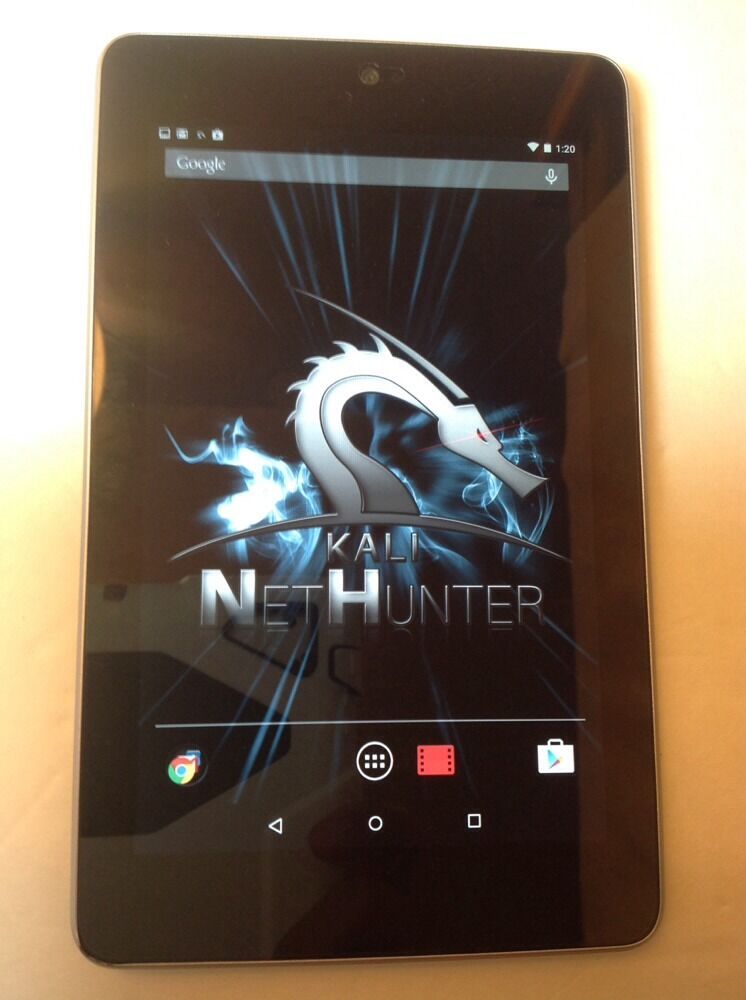 Nexus 7 16GB Kali Nethunter 3.15 Wifi Hacking Security Penetration Mr Robot