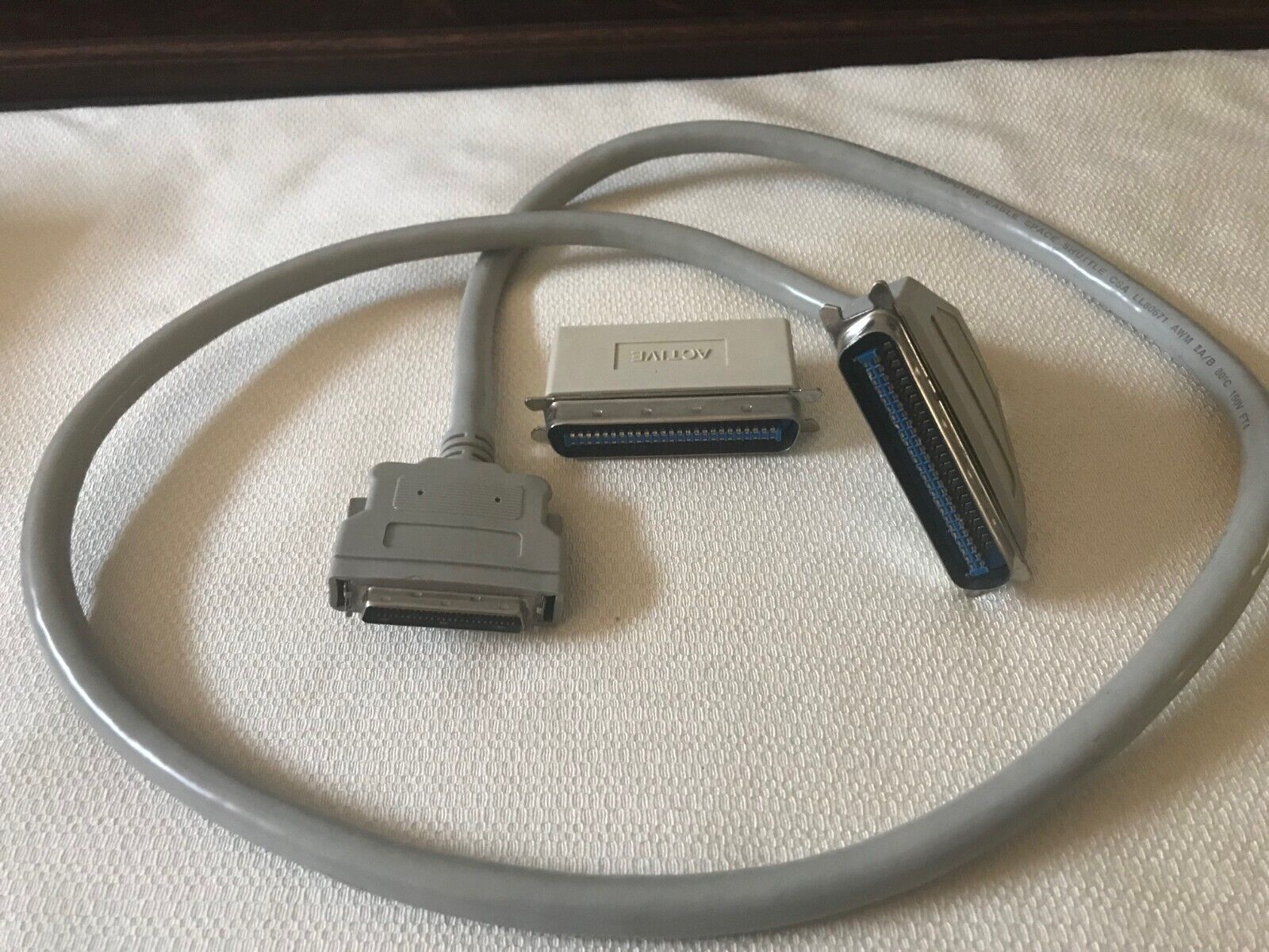 Micro CN50 to CN50 Male/Male SCSI Cable, 4FT w/Terminator (LL806-1)
