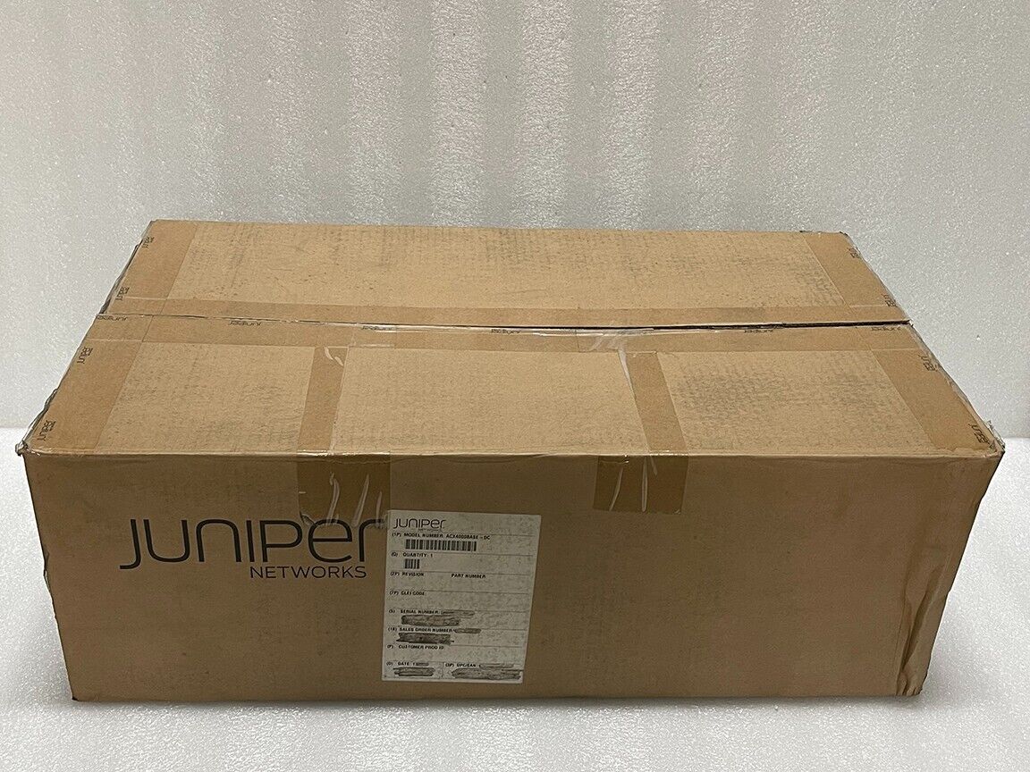 Juniper ACX4000BASE-DC ACX4000-DC Universal Access Router W/ Dual DC PSU \