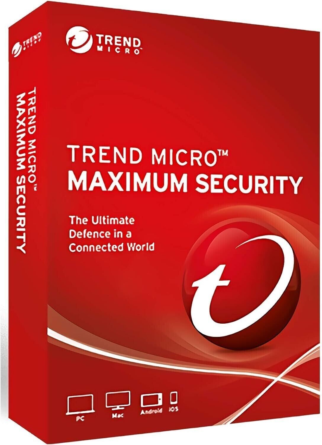 Trend Micro Maximum Security 2024 3 Device 1 Year Licence - 5 Minute Email Key