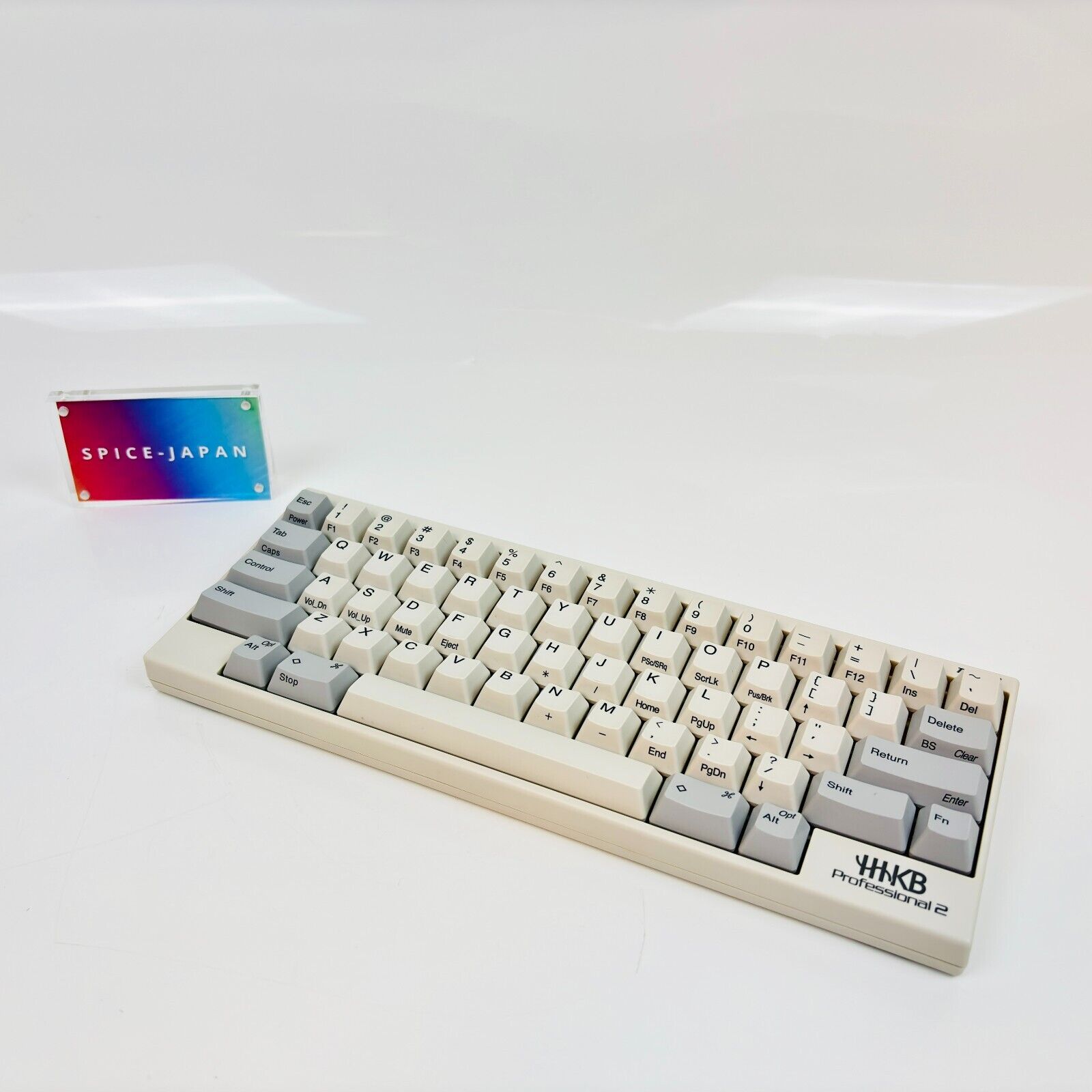 HHKB PD-KB400WS Happy Hacking Keyboard Professional  White Used FROM JAPAN