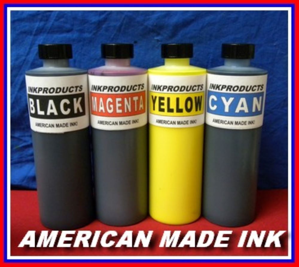 4 -130 ML Bottle Color Ink Pack For Primera LX1000 and LX2000 PIGMENT Cartridges