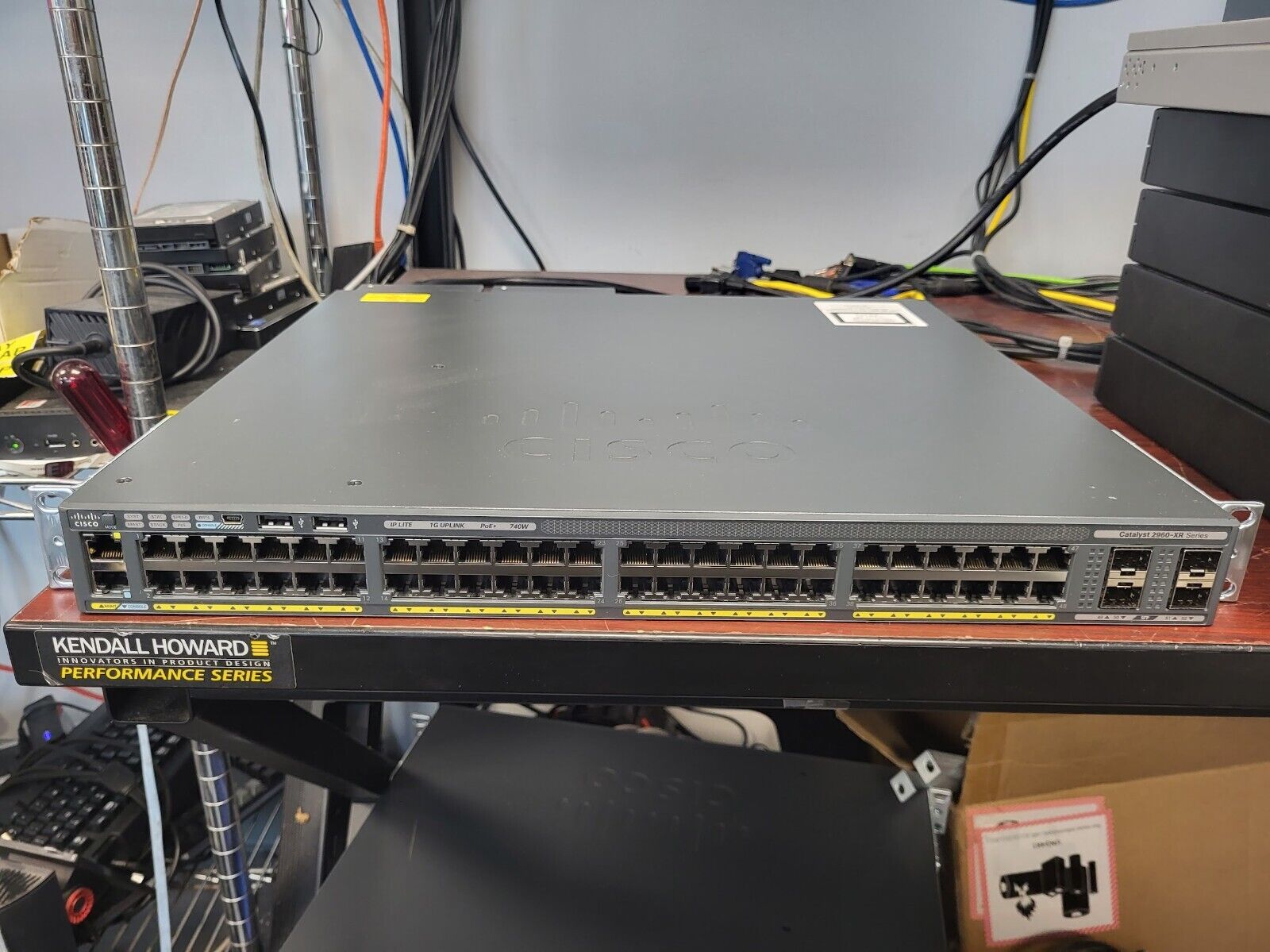 Cisco Catalyst WS-C2960XR-48FPS-I 48-Port PoE Gigabit Ethernet Switch #73