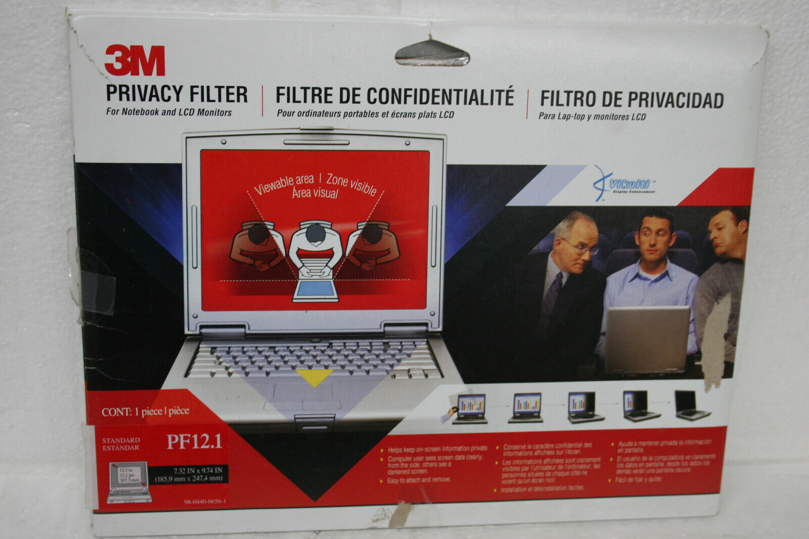 3M PF12.1 Notebook Privacy Filter 