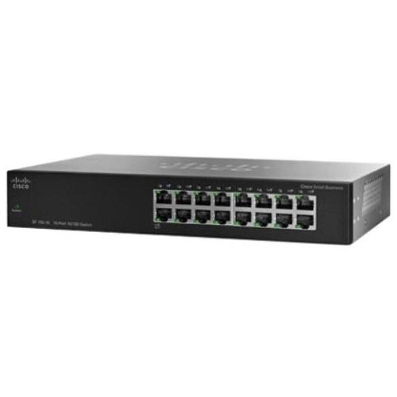 SF100-16 Cisco 16-Port 10/100 Unmanaged Rack Mountable Switch