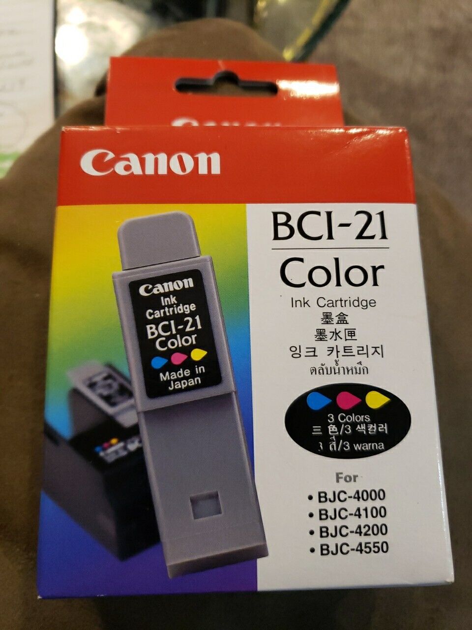 Genuine Canon BCI-21 Color Ink Cartridge NIB