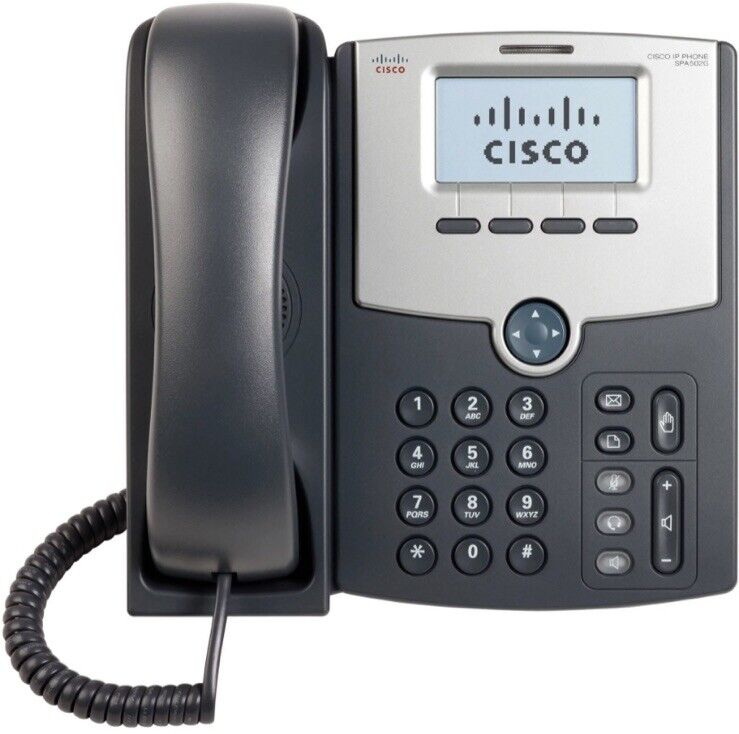 Cisco Small Business 1 Line IP Phone with Display PoE & PC Port SPA502G New