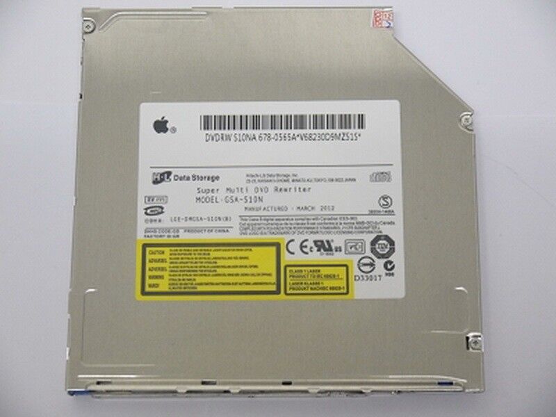 NEW 9.5mm IDE Superdrive A1260 A1226 for MacBook Pro S10NA GSA-S10N 678-0565A