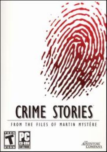 Crime Stories: From The Files Of Martin Mystere PC CD solve murder mystery game