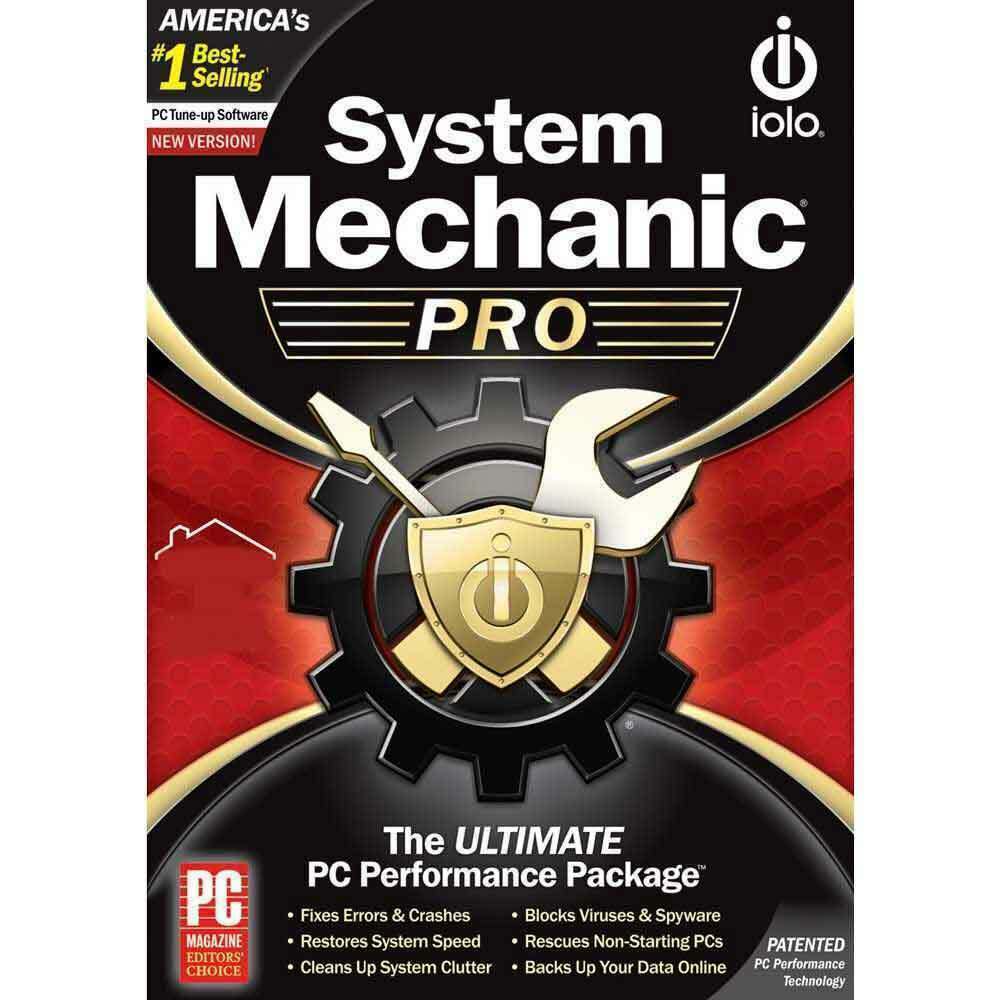 IOLO System Mechanic Pro (1 PC - 1 Year) Global Code (e-Delivery)