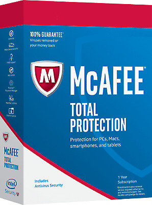 McAfee Total Protection 2021/ 1 Device 5 Years premium antivirus