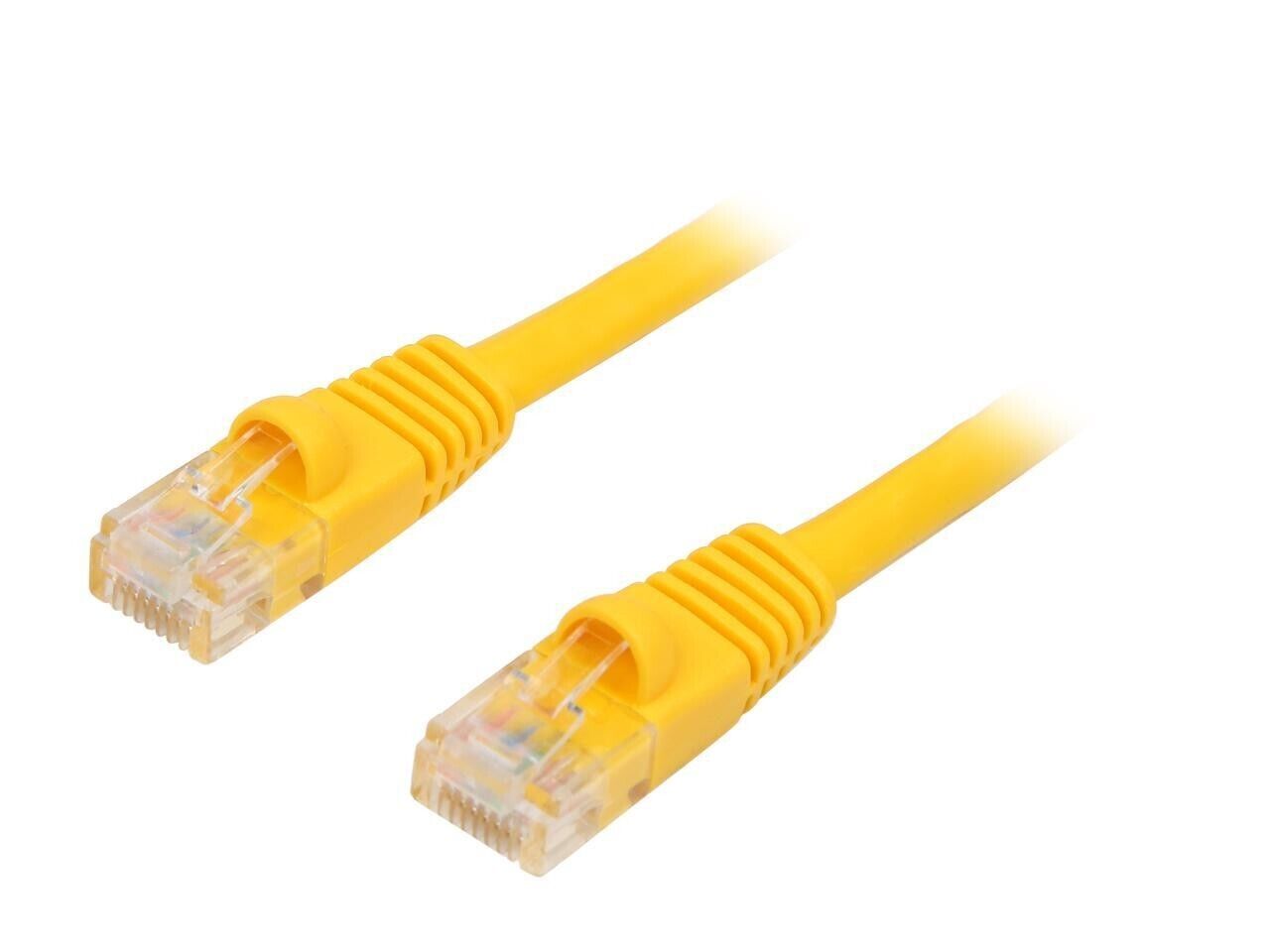 Coboc - CY-CAT6-100-YL - Cat 6 24AWG Ethernet Copper Cable - Yellow - 100 ft.