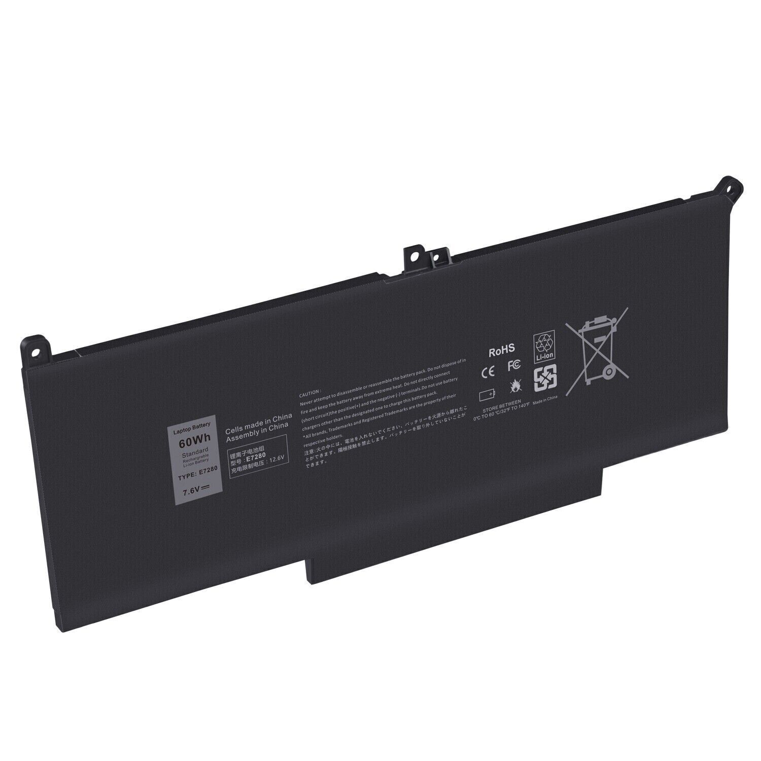 Lot 1-30 F3YGT Battery for Dell Latitude 14 7480 7490 12 7280 7290 13 7380 7390