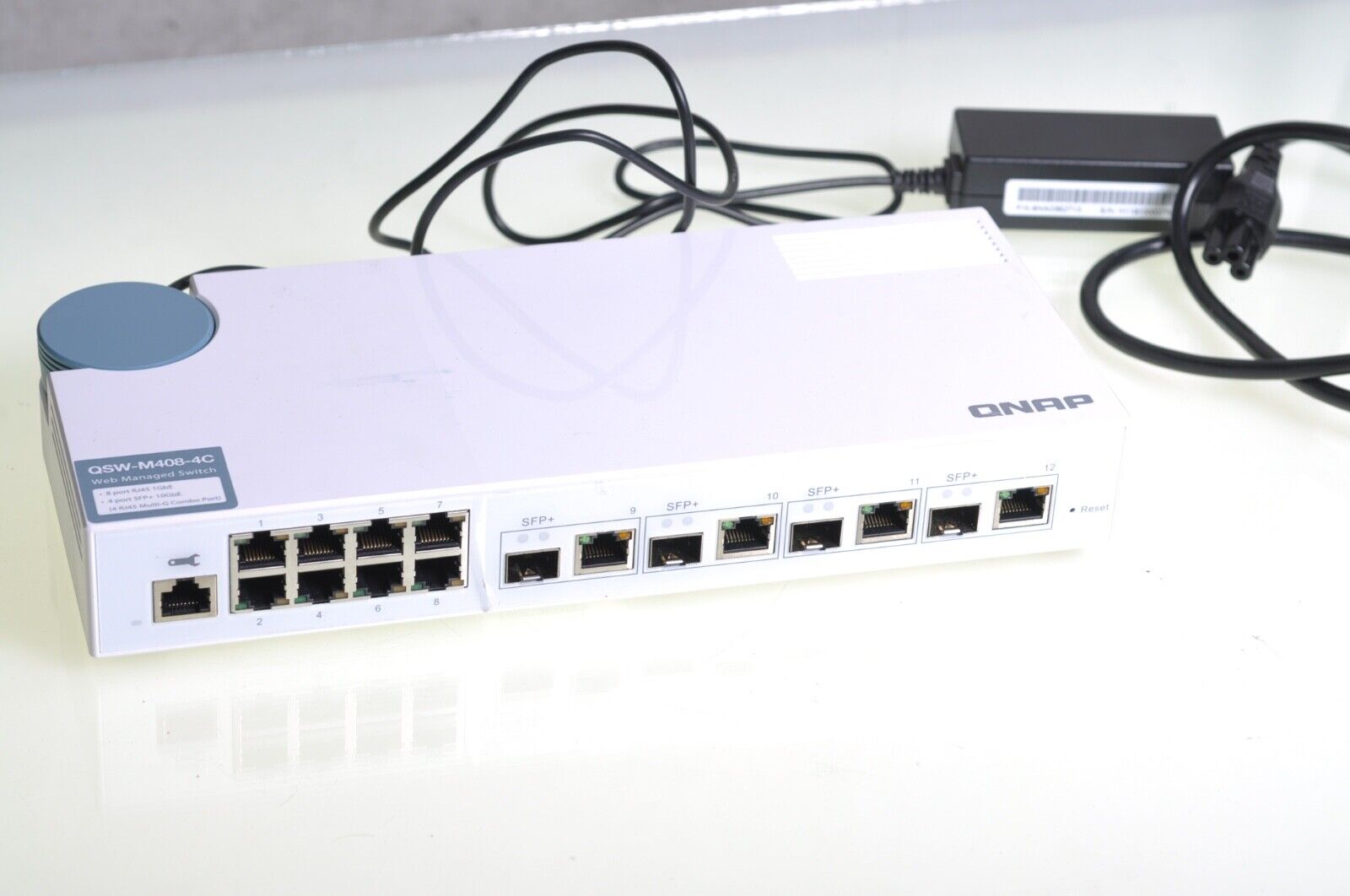 QNAP QSW-M408-4C 10Gb SFPplus Managed Ethernet Switch