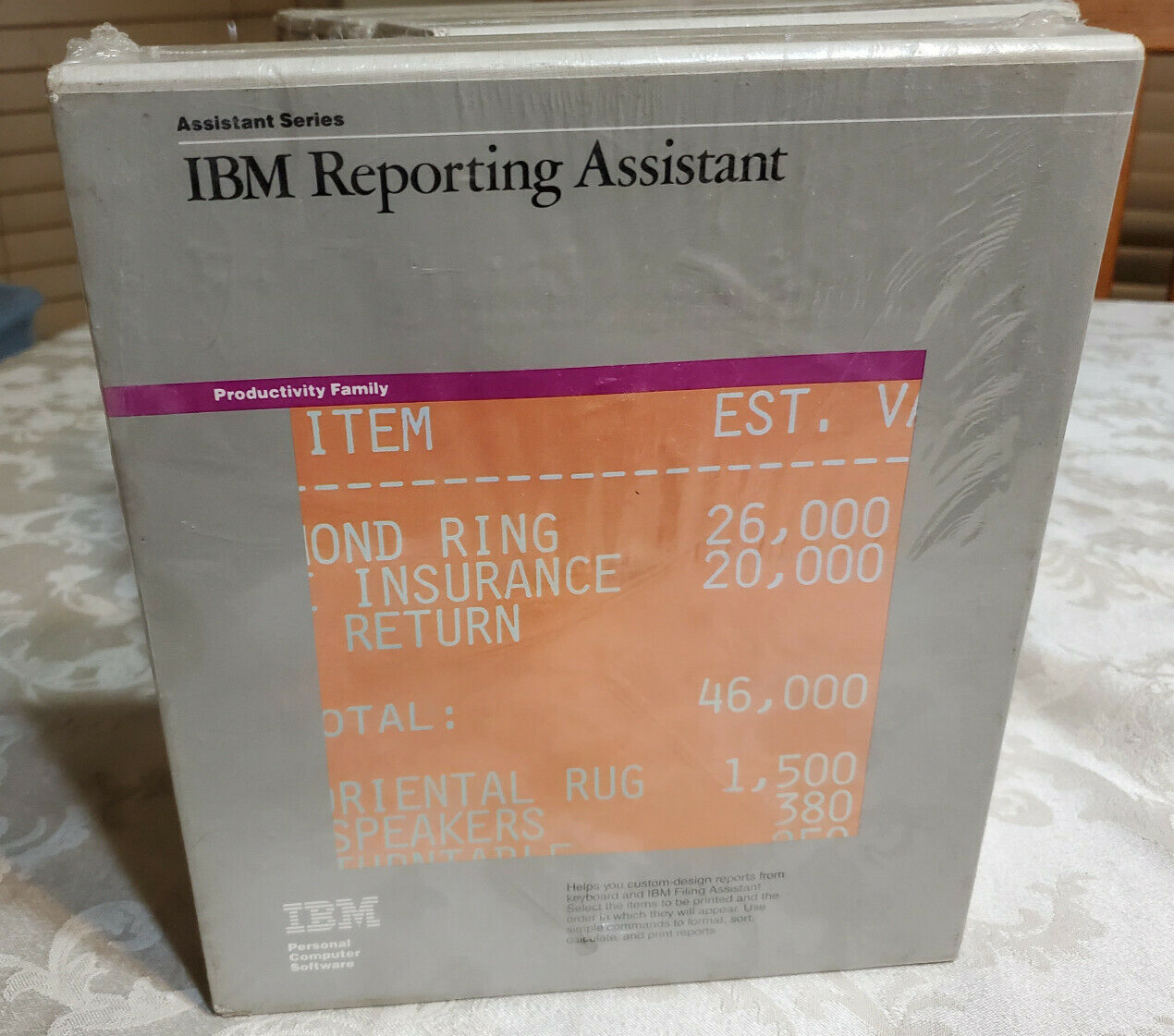 IBM Reporting Assistant - Sealed in Original Shrinkwrap