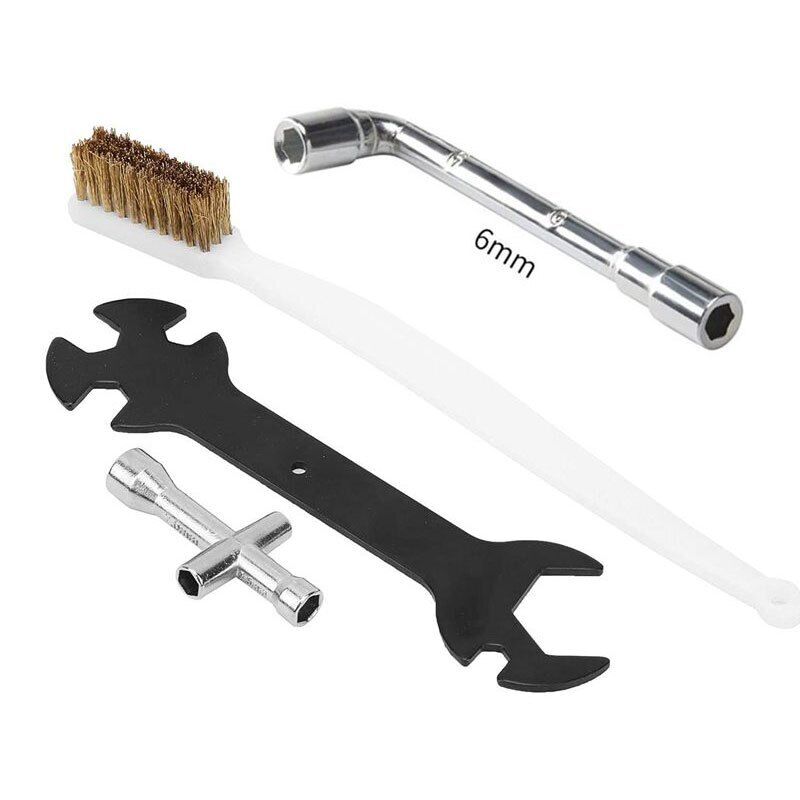 4pcs/lot 3D Printer Cleaning Tool Wrench Mini Cross Socket Nozzle E3D MK8/10