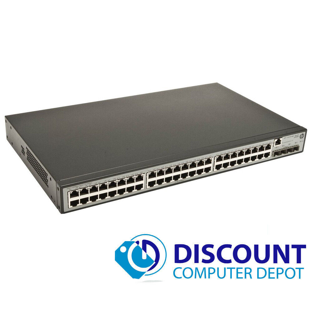 HP V1910-48G JE009A 48 Port Managed Gigabit Ethernet Network Switch Stackable 