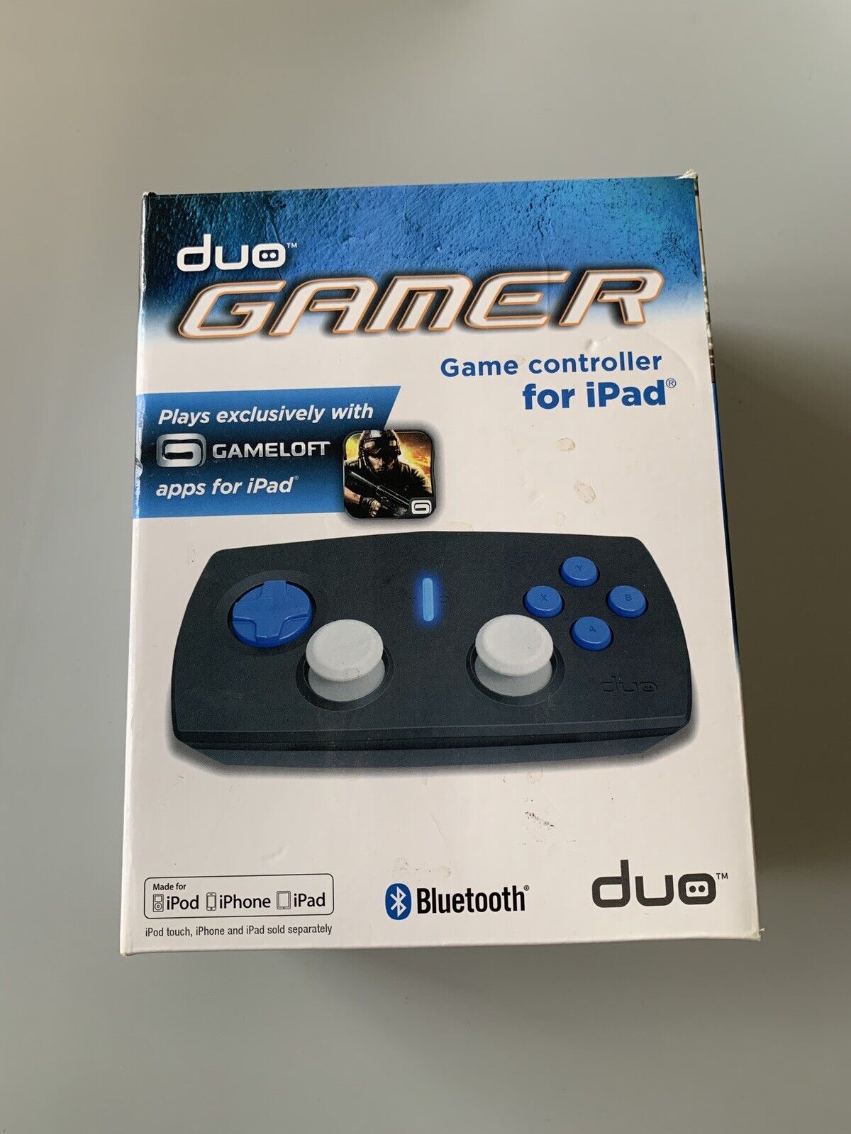 DUO GAMER GAME CONTROLLER FOR iPad BLUETOOTH 