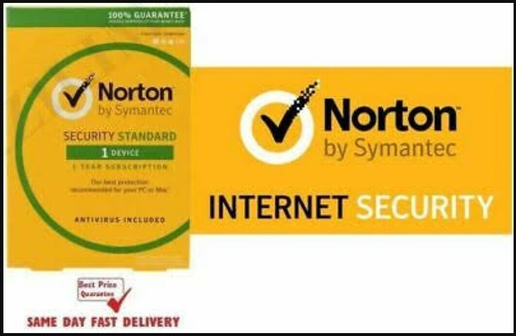 Norton internet Security Standard 2023 1 Device Global  1 Year