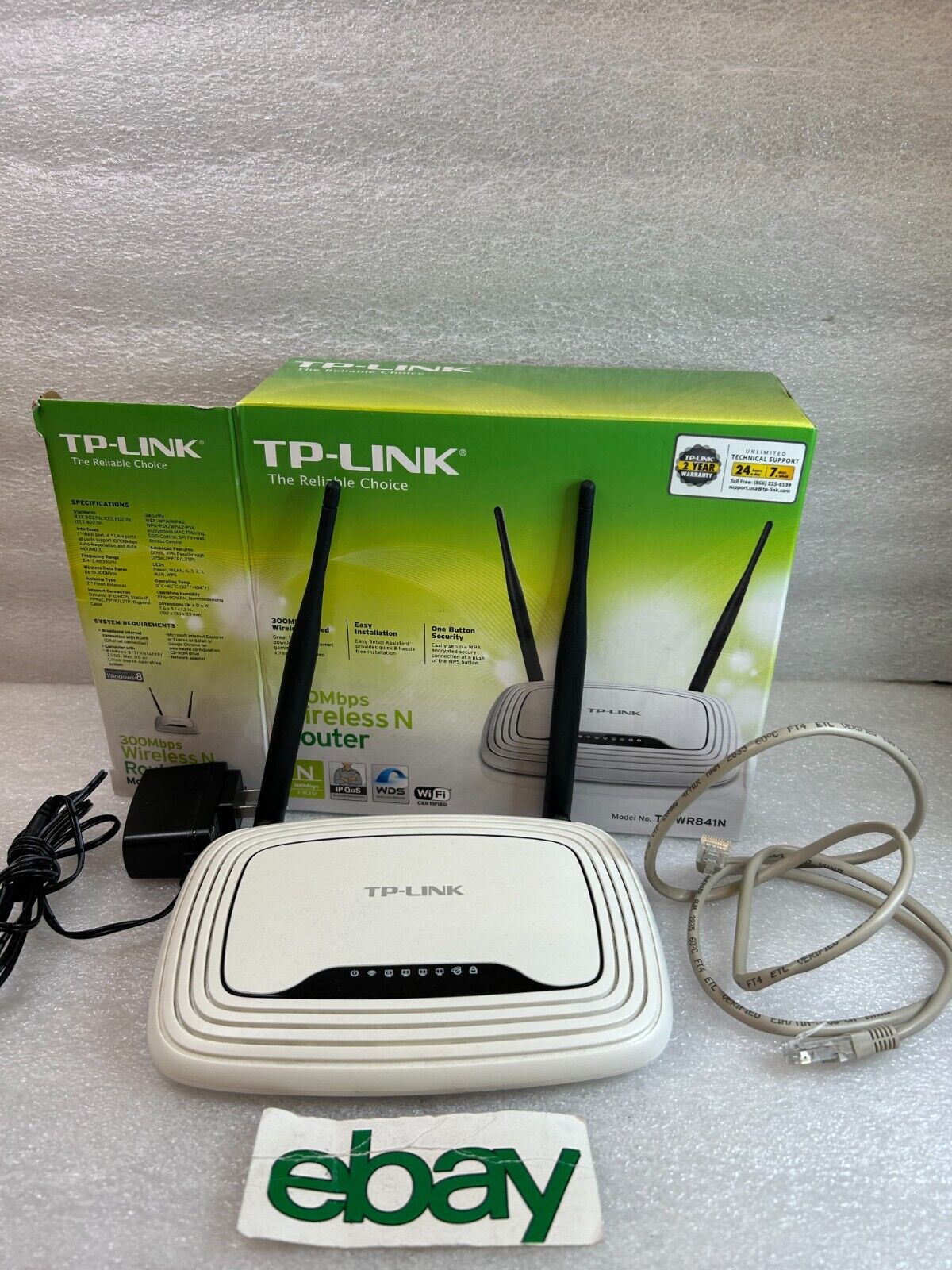 NEW TP-Link TL-WR841N 300mbps Wireless N Router 
