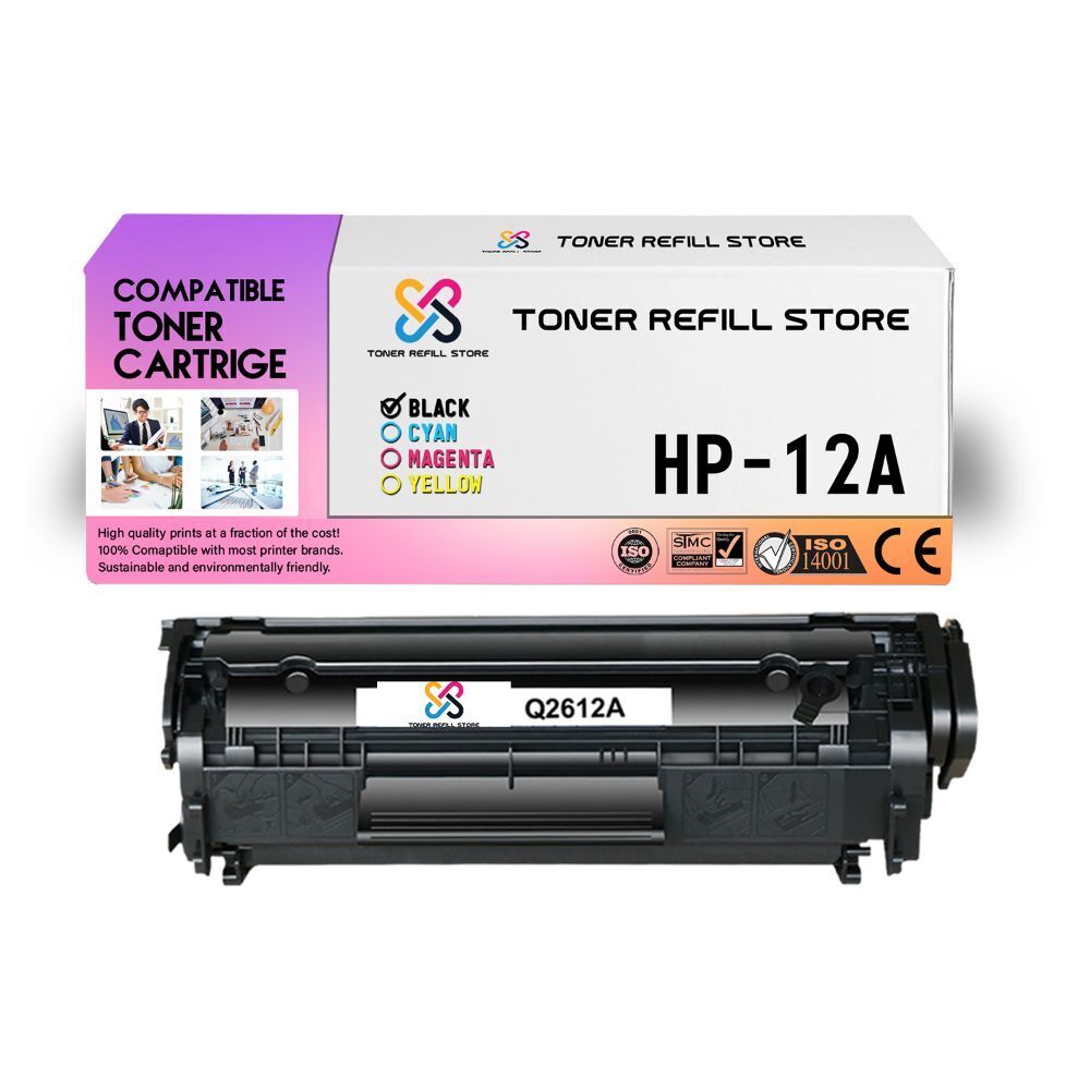 TRS 12A Q2612A Black Compatible for HP LaserJet 1010 1012 Toner Cartridge