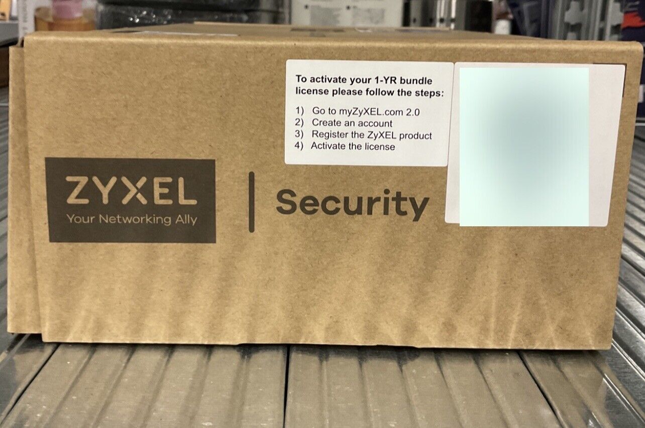 ZyXEL ATP100W Security Appliance ZyWALL 1 year Bundle License ATP100W-EU0102F