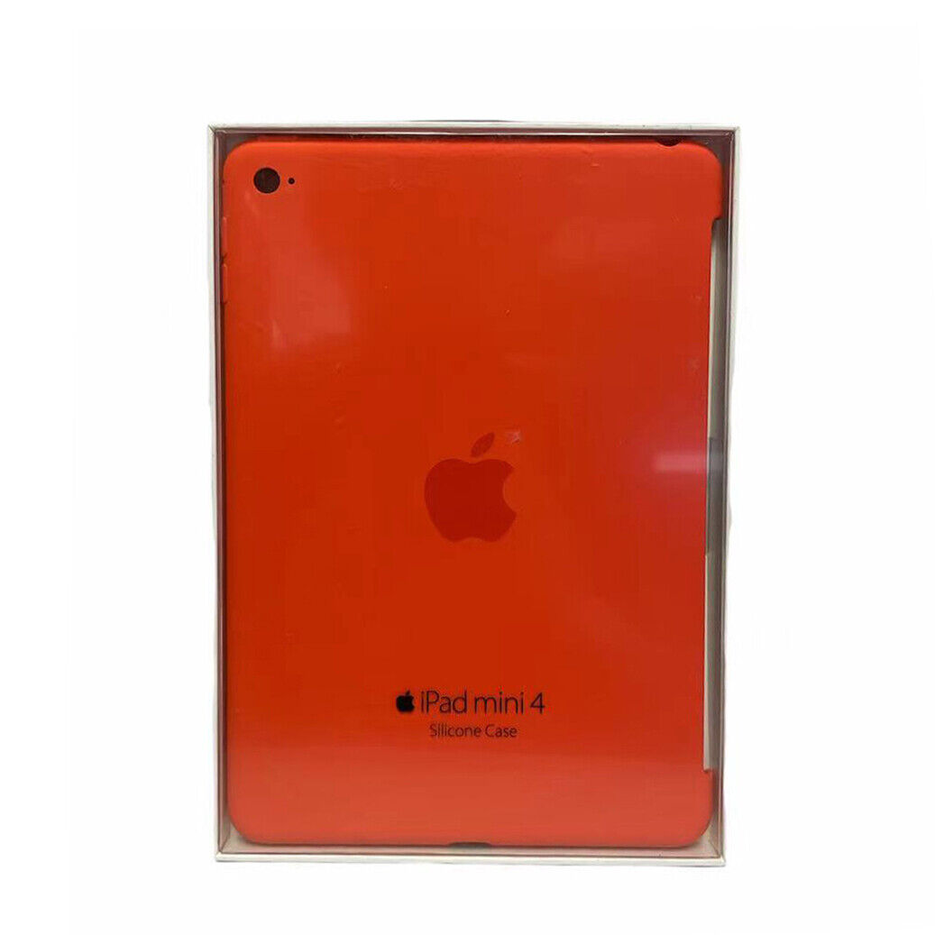 Genuine Original Apple iPad mini 4 Silicone Case Cover - Orange (MLD42FE/A)