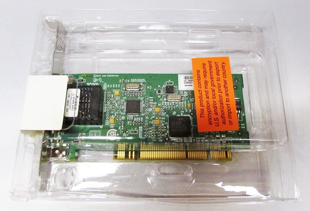 3COM 3CR990B-FX-97 PCI FIBER-FX FASTE ETHERNET SECURE NETWORK CARD - NEW