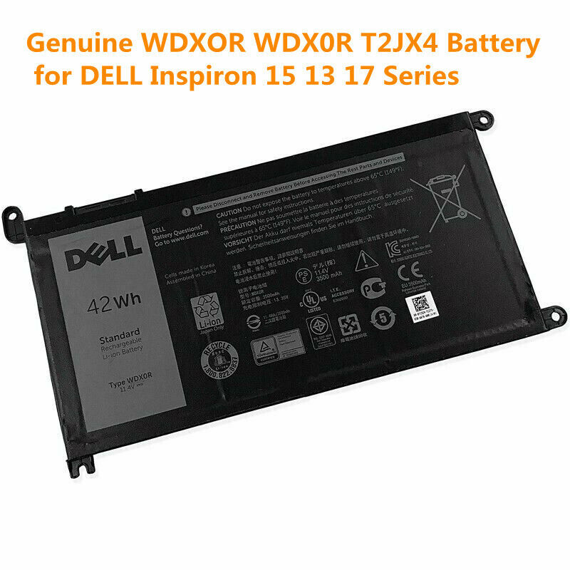 Brand NEW WDX0R WDXOR Battery ForDELL Inspiron 15 5567 5568 13 5368 7368 7569