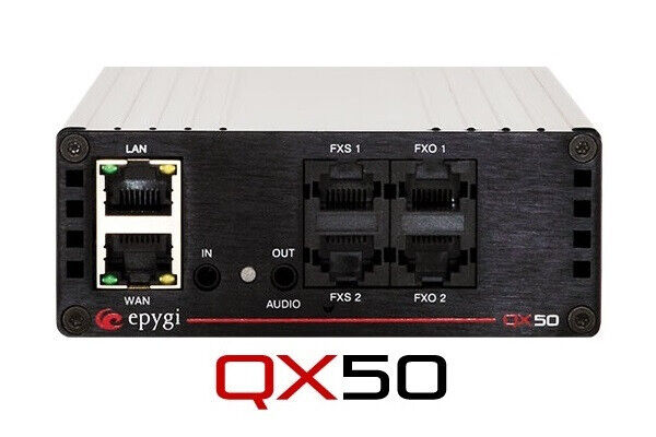 EPYGI TECHNOLOGIES EPY-QX50 QX50 IP PBX VOIP COMMUNICATIONS APPLIANCE