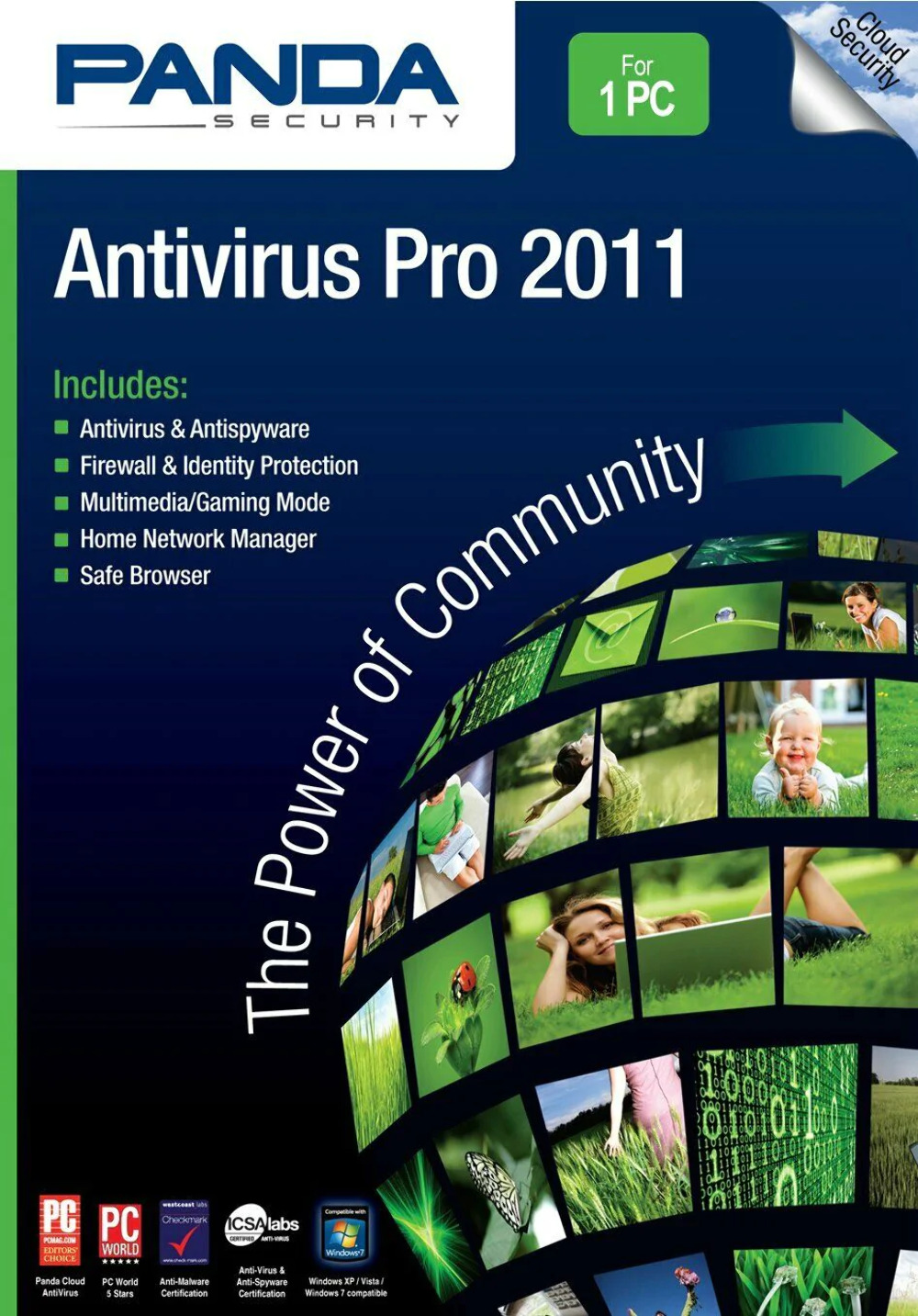 Panda Antivirus Pro 2011, 1 Pc - 00205, 