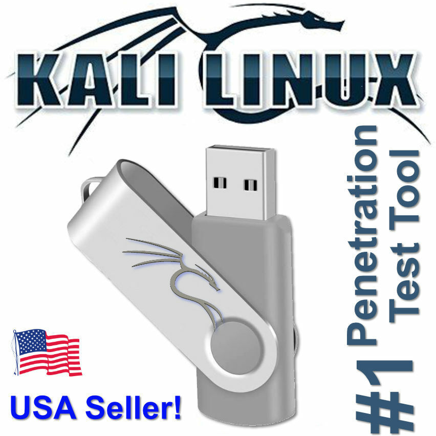 Kali Linux 2024.1 Bootable Live/Install USB PRO Level Hacking Tools 64bit