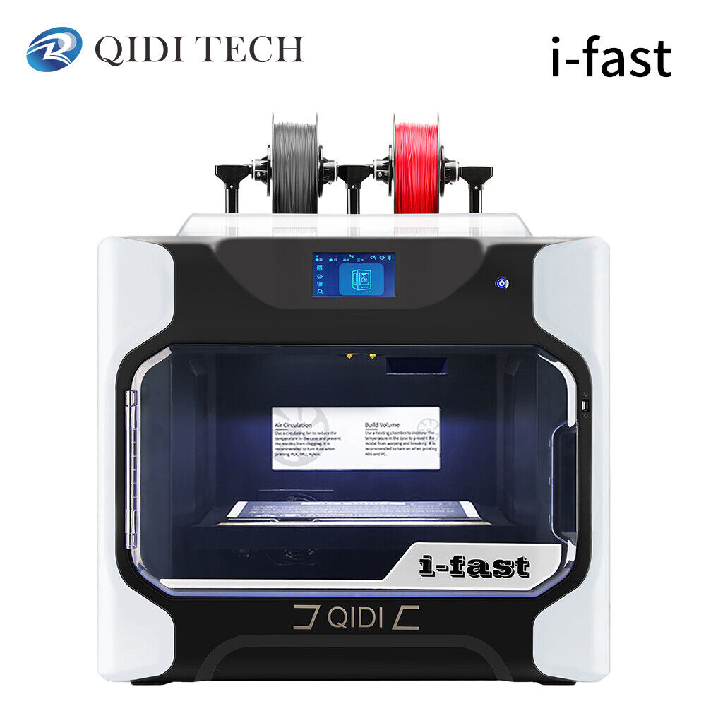 i-Fast,R QIDI TECHNOLOGY 3D Printer,Large Print Size,Dual Extruder,360×250×320mm