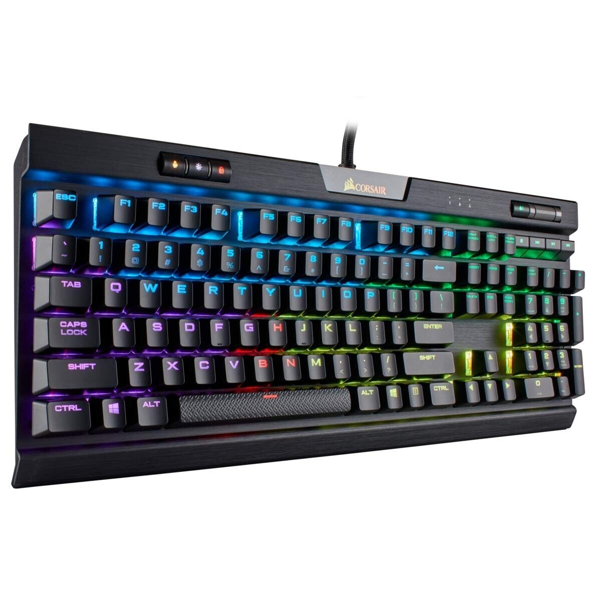 Corsair K70 RGB MK.2 Mechanical Gaming Keyboard RGB light LED Backlit CH-9109012