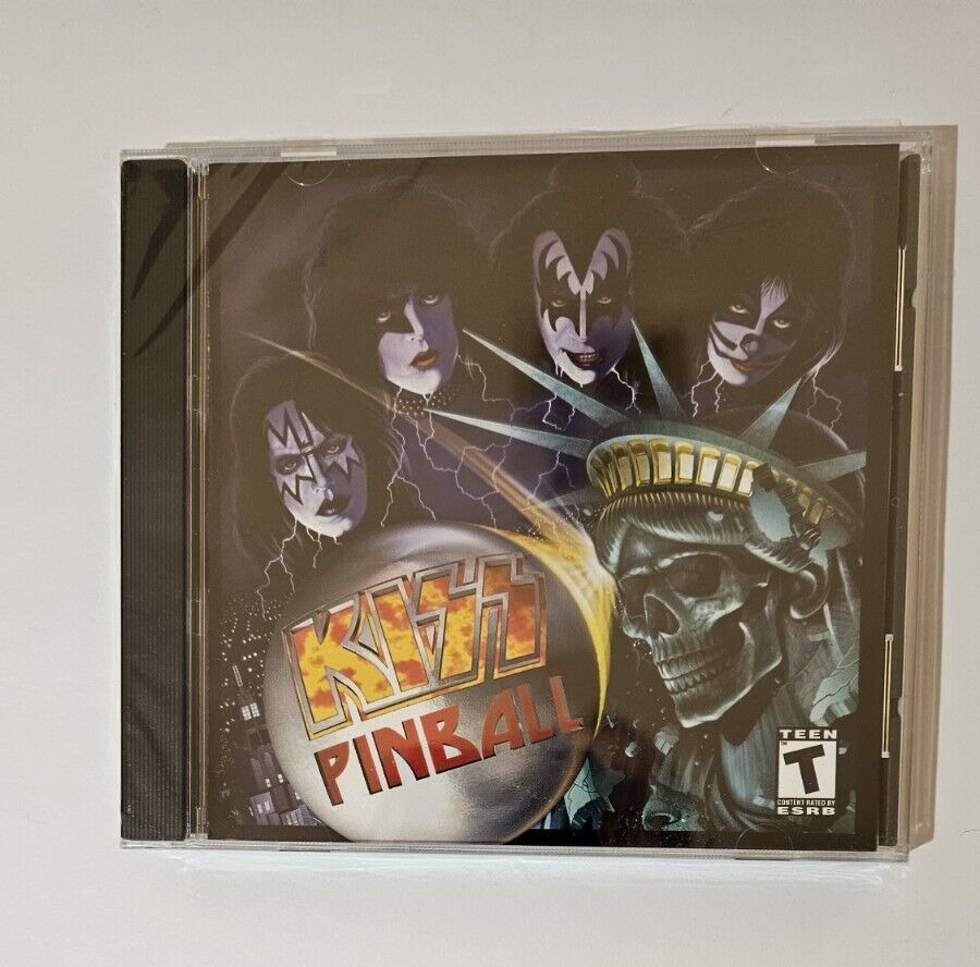 Kiss Pinball (2000, On Deck Interactive)  PC CD-Rom Game Windows, NEW SEALED