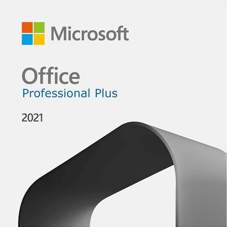 Microsoft Office 2021 Pro Professional Plus DVD Package & Activation Key