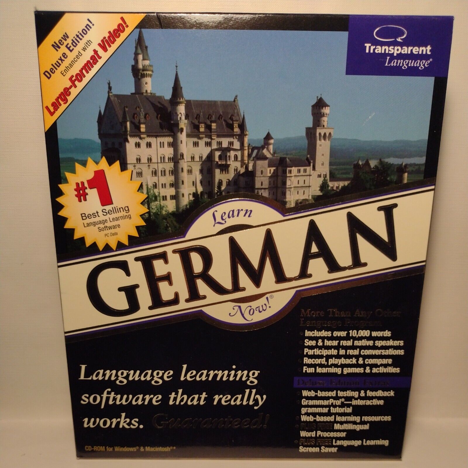 Transparent Language Learn German Now 9.0 for PC, Mac complete