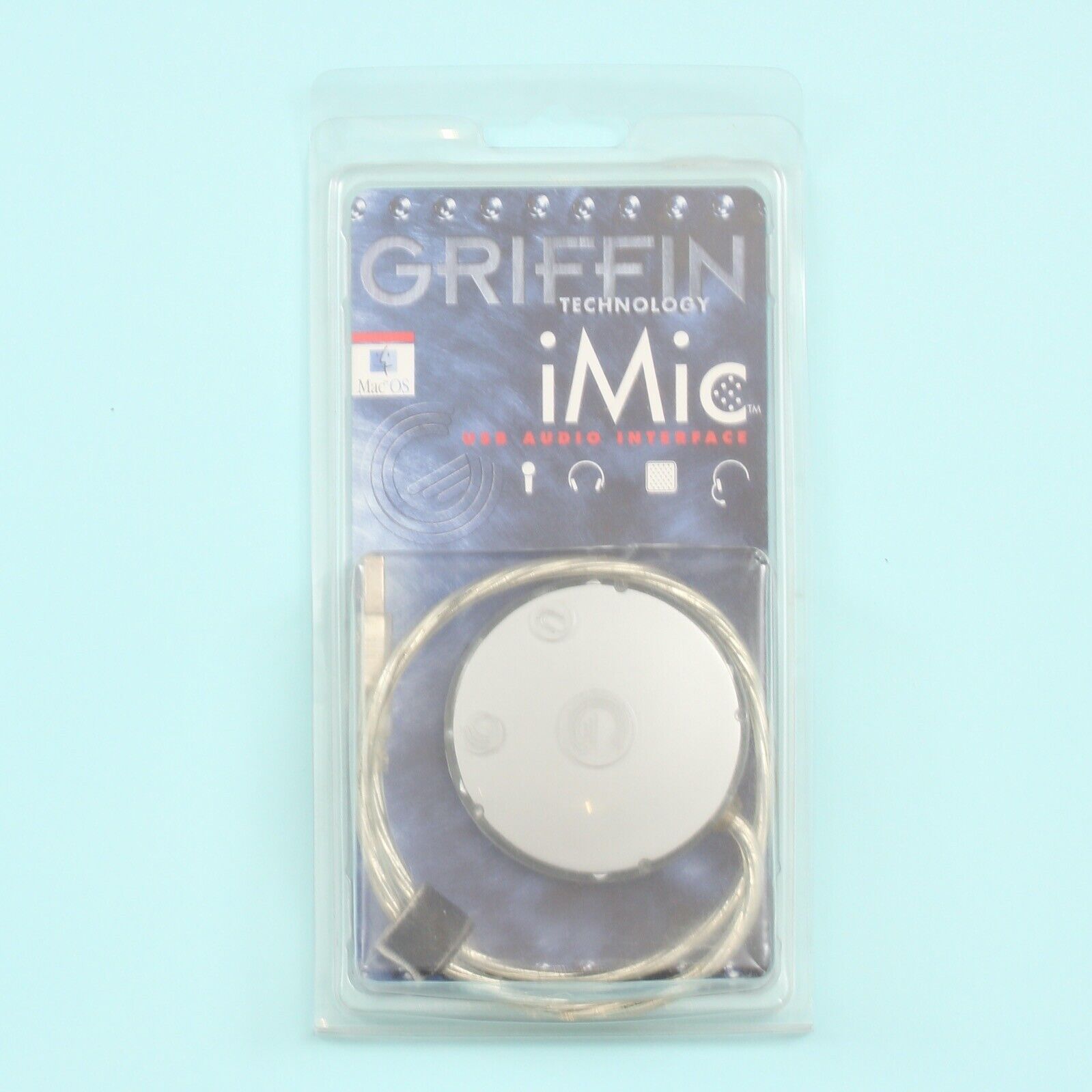 Vintage Griffin Technology iMic USB Audio Interface for Mac OS 9.0.4 or Greater