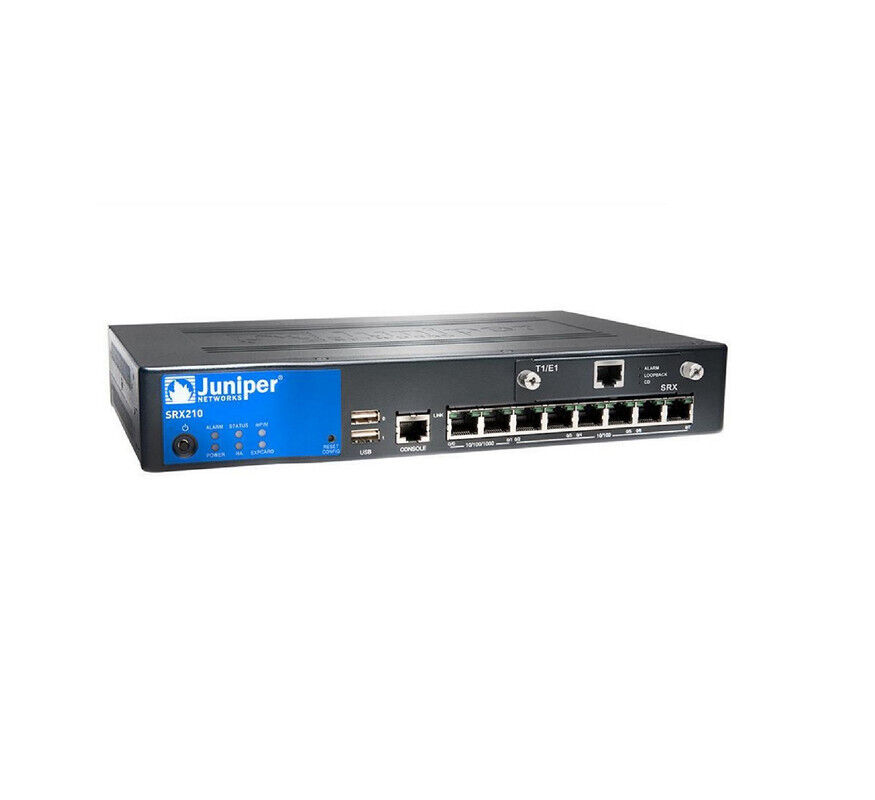Juniper SRX210HE2-POE SRX210 Services POE Gateway 1 Year Warranty
