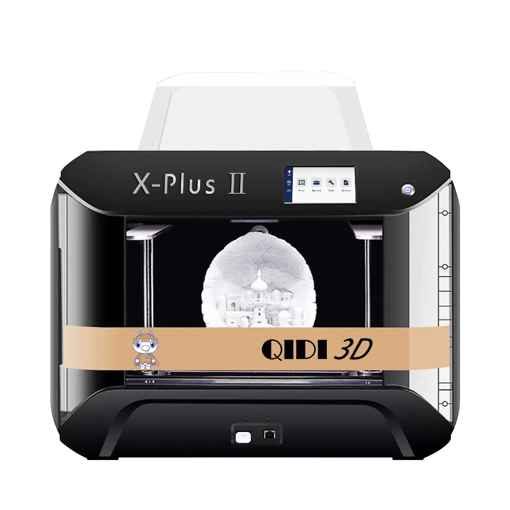X-Plus Ⅱ,R QIDI TECHNOLOGY 3D Printer,Fully Metal Structure,4.3 Inch Touchscreen