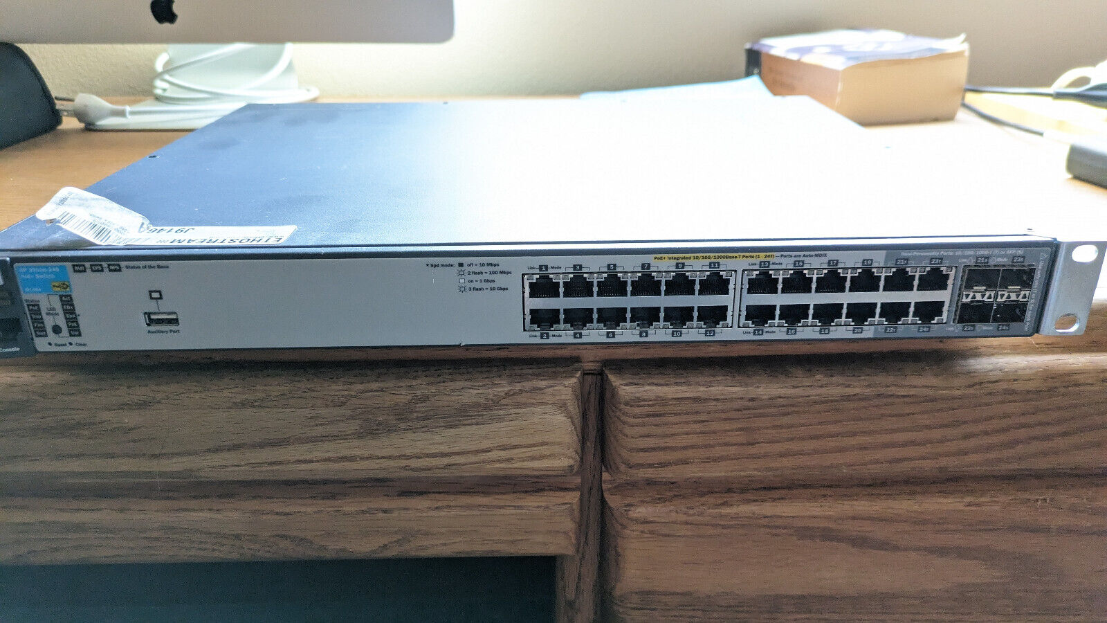 HP ProCurve 2910al-24G-PoE+ J9146A 24 Port PoE Gigabit Ethernet Switch