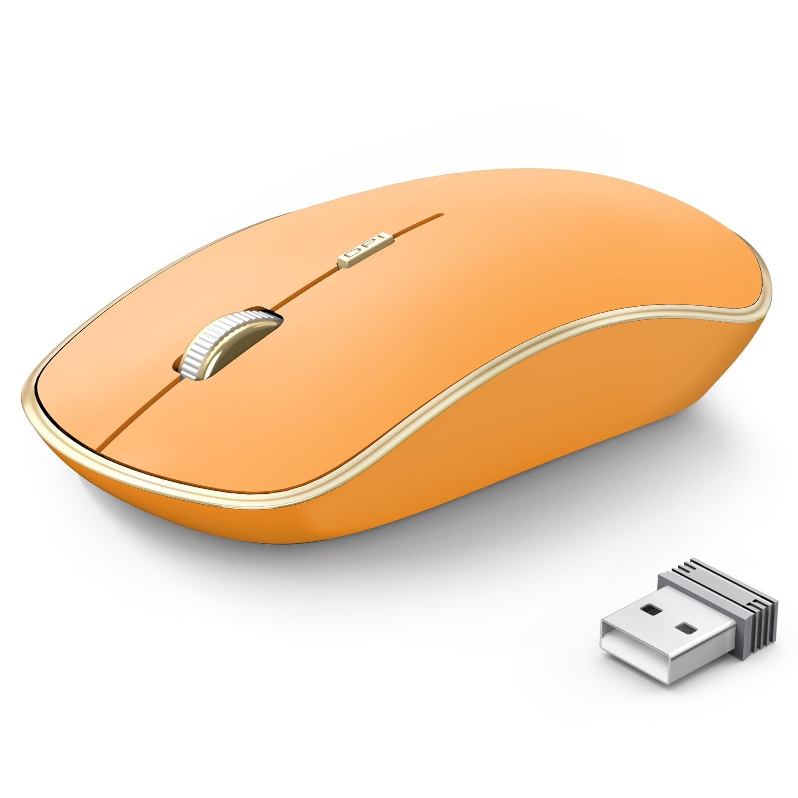 J JOYACCESS 2.4G Wireless Mouse Soft Click Silent Travel Wireless Mouse for L