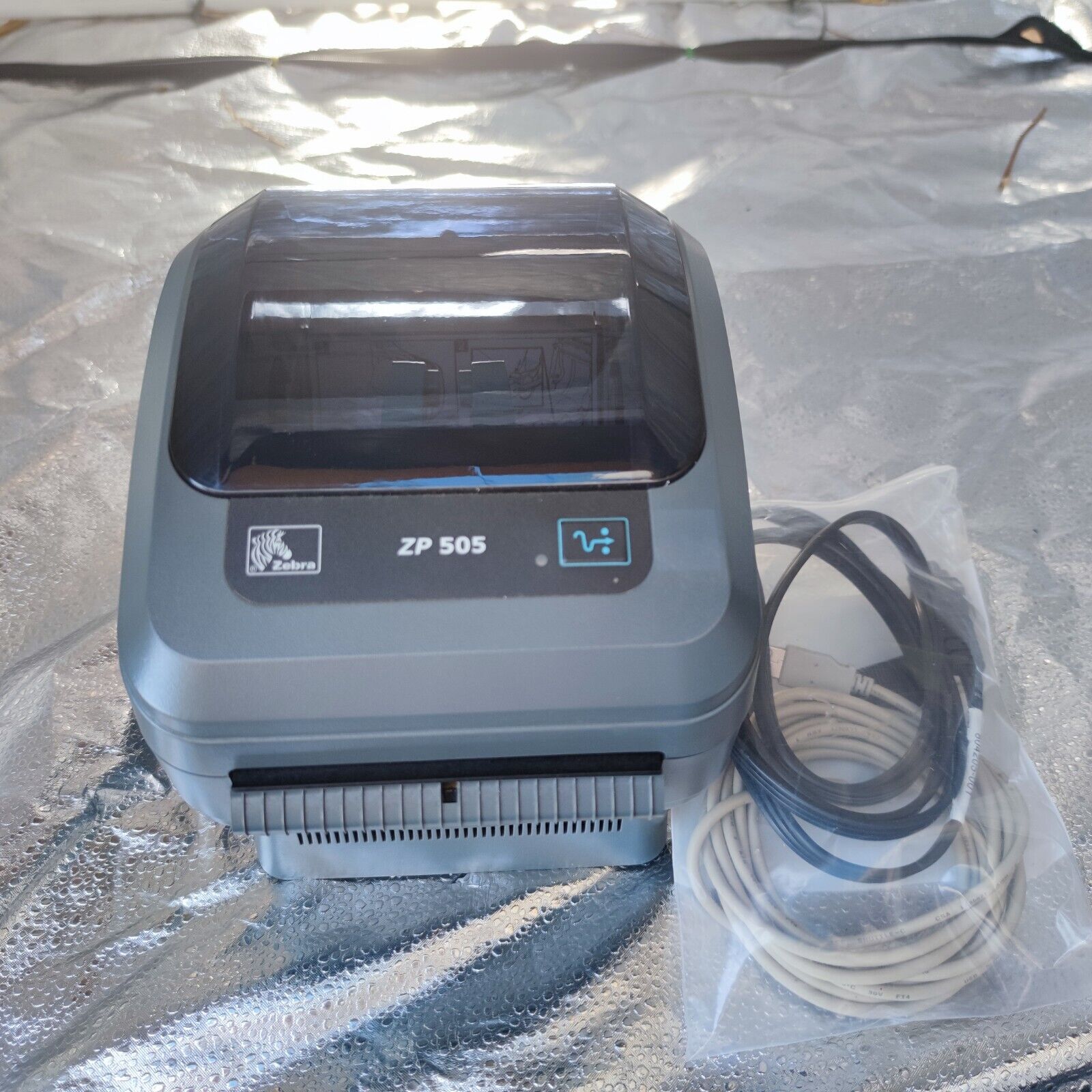 Zebra ZP505 Label Printer ,Direct Thermal Bar Code .Lightly Used .