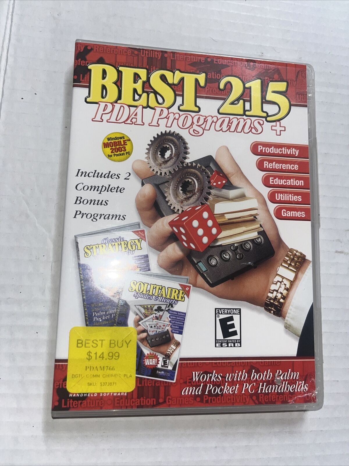 Cosmi 215 PDA Programs Works with Palm or Pocket PC Handhelds Games eBay 1 Of 1