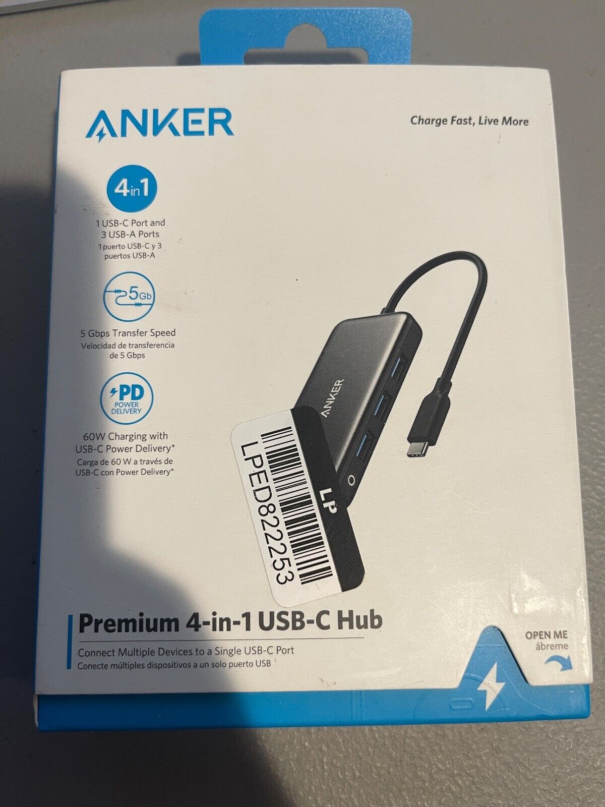 Anker 4-in-1 Premium Hub, Power Expand PD 10Gbps Data Hub, USB-C Power Hub #1