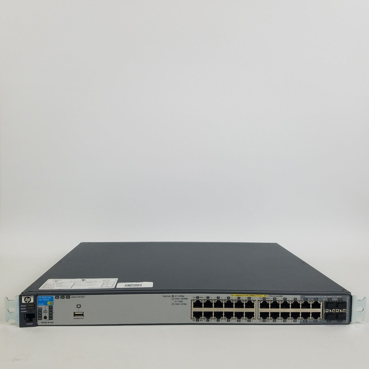 HP 2910al-24G-PoE+ J9146A Switch