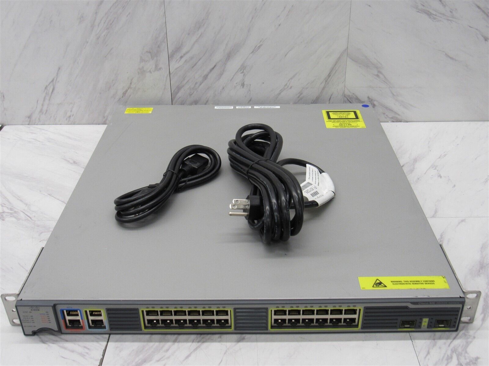 Cisco ME-3600X-24TS-M 24-Port Gigabit Ethernet Access Switch w/ Rack Ears