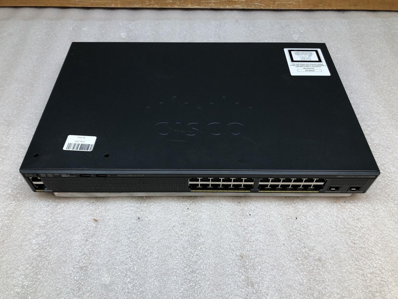 Cisco WS-C2960-48TS-L V02 Catalyst 48-Port Gigabyte Ethernet Switch